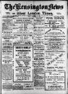 Kensington News and West London Times Friday 12 December 1919 Page 1