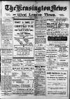Kensington News and West London Times Friday 24 December 1920 Page 1
