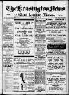 Kensington News and West London Times Friday 22 April 1921 Page 1