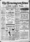 Kensington News and West London Times Friday 03 June 1921 Page 1