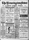Kensington News and West London Times Friday 28 October 1921 Page 1