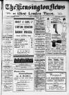 Kensington News and West London Times Friday 20 October 1922 Page 1