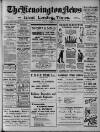 Kensington News and West London Times Friday 18 September 1925 Page 1