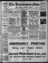 Kensington News and West London Times Friday 13 October 1939 Page 1