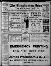 Kensington News and West London Times Friday 01 December 1939 Page 1