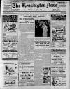 Kensington News and West London Times Friday 31 March 1950 Page 1