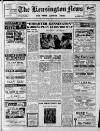 Kensington News and West London Times Friday 26 September 1952 Page 1