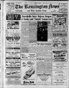 Kensington News and West London Times Friday 04 December 1953 Page 1