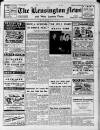 Kensington News and West London Times Friday 15 January 1954 Page 1