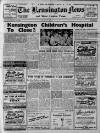Kensington News and West London Times Friday 21 January 1955 Page 1