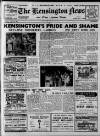 Kensington News and West London Times Friday 29 July 1955 Page 1