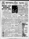 Kensington News and West London Times Friday 08 January 1960 Page 1