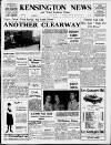 Kensington News and West London Times Friday 13 October 1961 Page 1