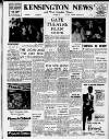 Kensington News and West London Times Friday 01 December 1961 Page 1