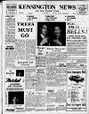 Kensington News and West London Times Friday 15 December 1961 Page 1
