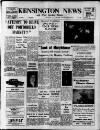 Kensington News and West London Times Friday 11 January 1963 Page 1