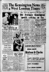 Kensington News and West London Times Friday 31 July 1964 Page 1