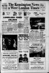 Kensington News and West London Times Friday 15 January 1965 Page 1