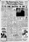 Kensington News and West London Times Friday 18 March 1966 Page 1