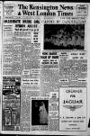 Kensington News and West London Times Friday 29 December 1967 Page 1
