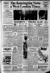 Kensington News and West London Times Friday 15 November 1968 Page 1
