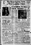 Kensington News and West London Times Friday 03 October 1969 Page 1