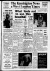 Kensington News and West London Times Friday 02 January 1970 Page 1