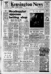 Kensington News and West London Times Friday 22 January 1971 Page 1