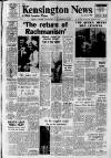 Kensington News and West London Times Friday 05 March 1971 Page 1