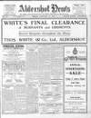 Aldershot News Friday 30 January 1920 Page 1