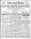 Aldershot News Friday 06 February 1920 Page 1