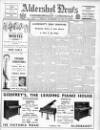 Aldershot News Friday 29 November 1935 Page 1