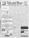 Aldershot News Friday 03 November 1939 Page 1