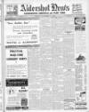 Aldershot News Friday 17 November 1939 Page 1