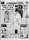 Aldershot News Friday 07 April 1978 Page 1