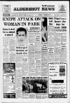 Aldershot News Friday 30 January 1981 Page 1