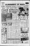 Aldershot News Tuesday 16 June 1981 Page 1