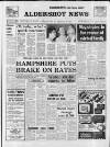 Aldershot News Friday 04 February 1983 Page 1
