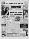 Aldershot News Friday 08 April 1983 Page 1