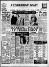 Aldershot News Tuesday 21 January 1986 Page 1