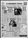 Aldershot News Friday 02 January 1987 Page 1