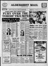 Aldershot News Tuesday 12 May 1987 Page 1
