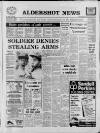 Aldershot News Friday 28 August 1987 Page 1