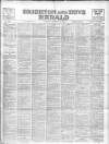 Brighton Herald Saturday 14 February 1925 Page 1
