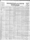 Brighton Herald Saturday 21 February 1925 Page 1