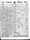Newbury Weekly News and General Advertiser Thursday 30 August 1894 Page 1