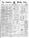 Newbury Weekly News and General Advertiser Thursday 10 October 1895 Page 1