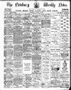 Newbury Weekly News and General Advertiser Thursday 12 August 1897 Page 1