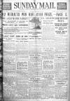 Sunday Mail (Glasgow) Sunday 18 January 1920 Page 1