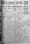 Sunday Mail (Glasgow) Sunday 21 March 1920 Page 1
